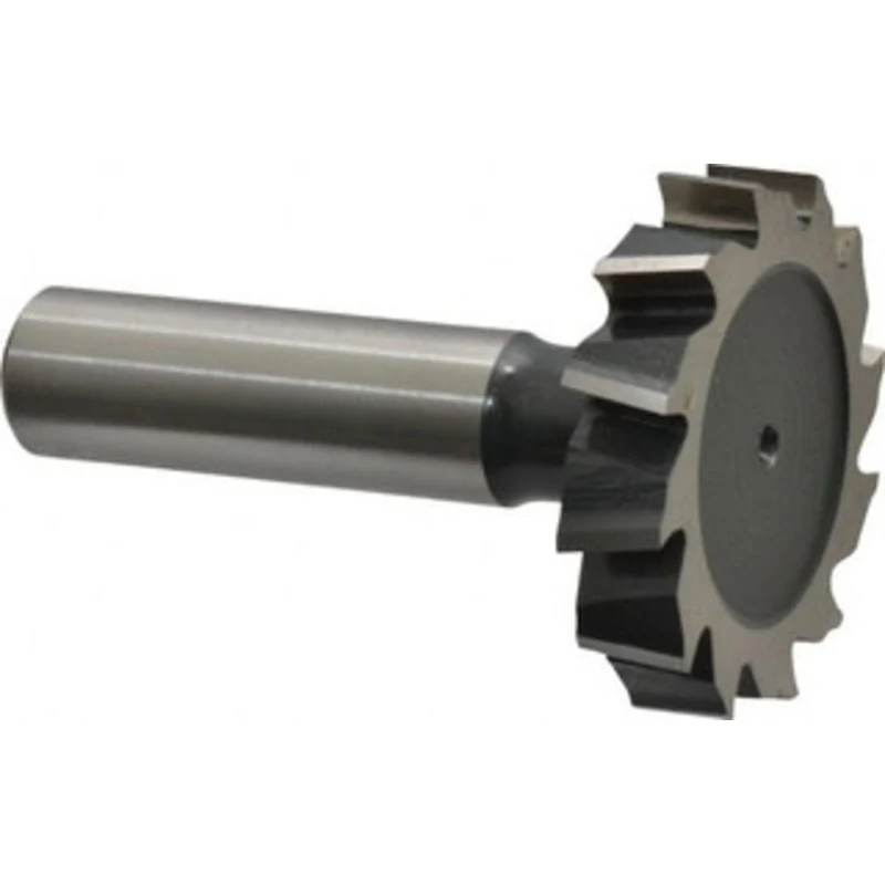 Value Collection ANSI 1012 (Old Std # 25) 1-1/2 Cut Diam, 5/16 Cut Width, 1/2 Shank, Staggered-Tooth Woodruff Keyseat...